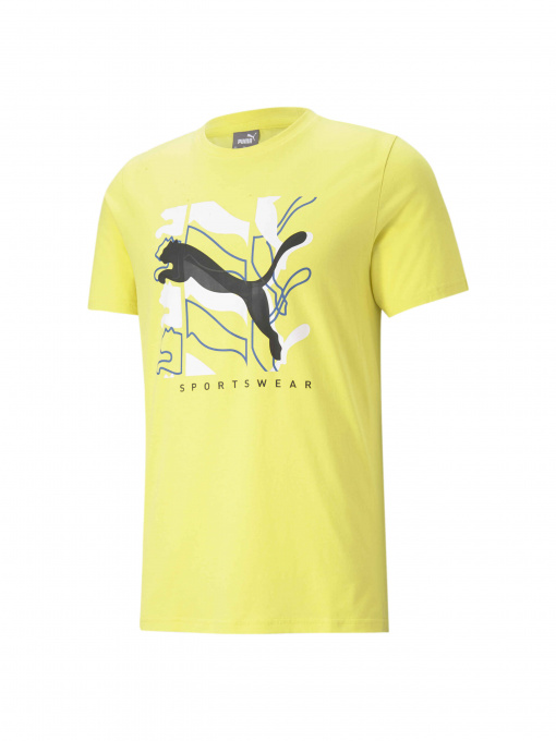 Футболка спортивна PUMA Athletics Tee Big Logo модель 585756 Фото