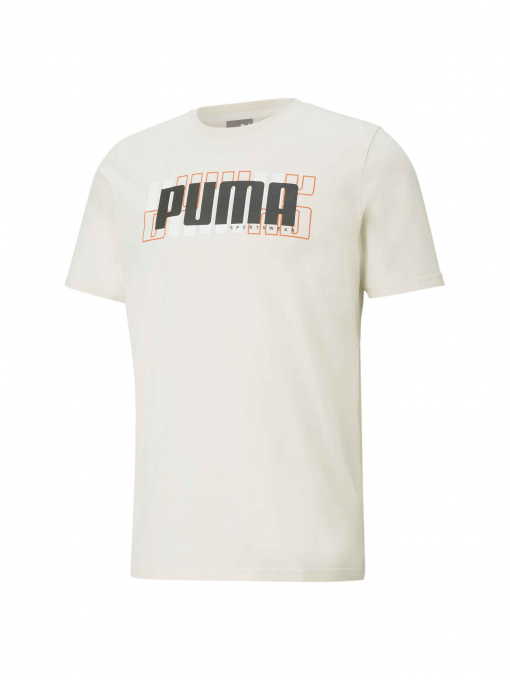 Футболка спортивна PUMA Athletics Tee Big Logo модель 585756 Фото