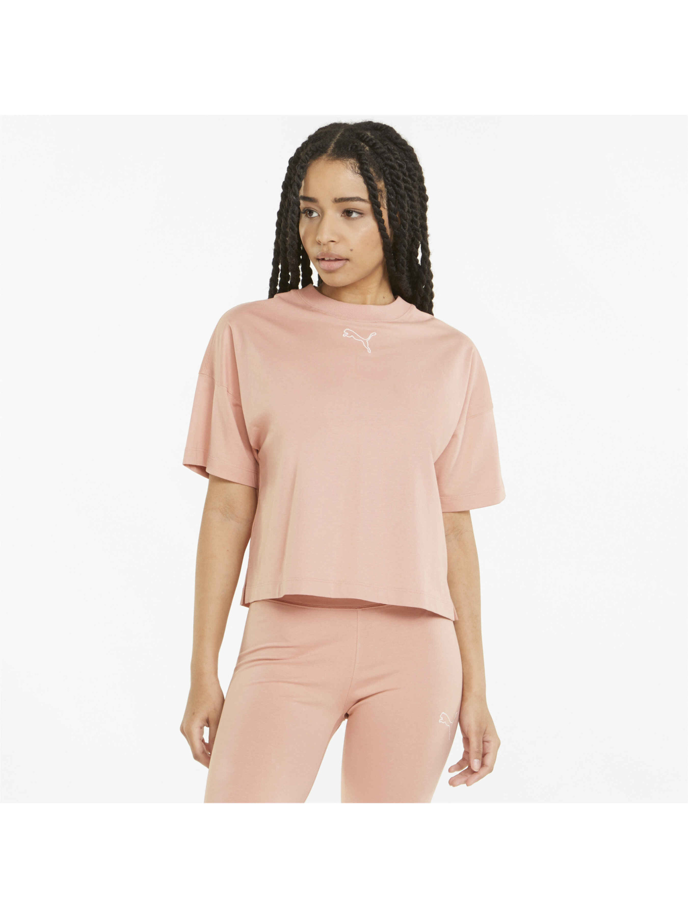 Спортивна футболка PUMA Her Cropped Tee модель 847602 Фото