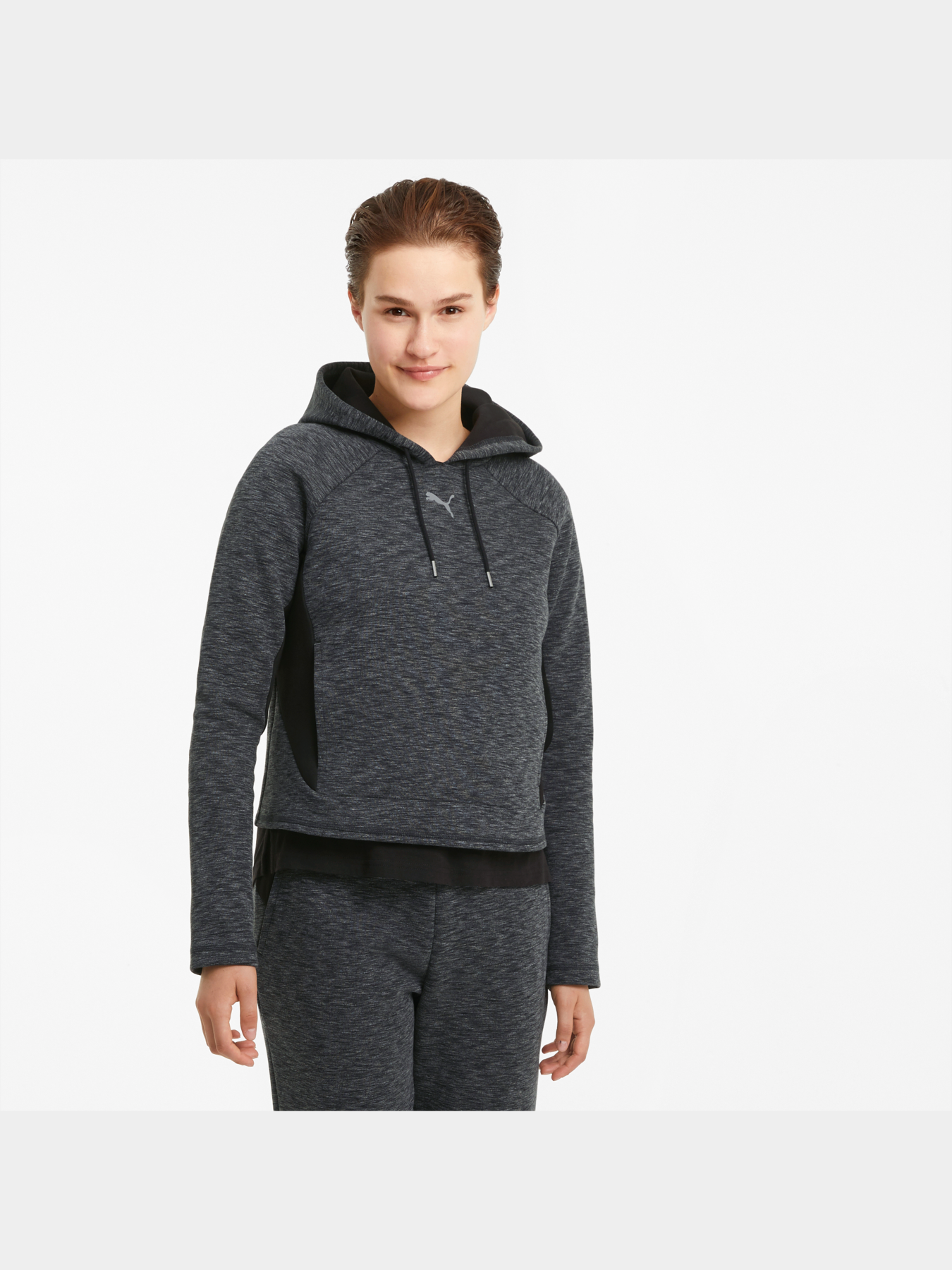 Свитшот PUMA Evostripe Hoodie модель 585944 Фото