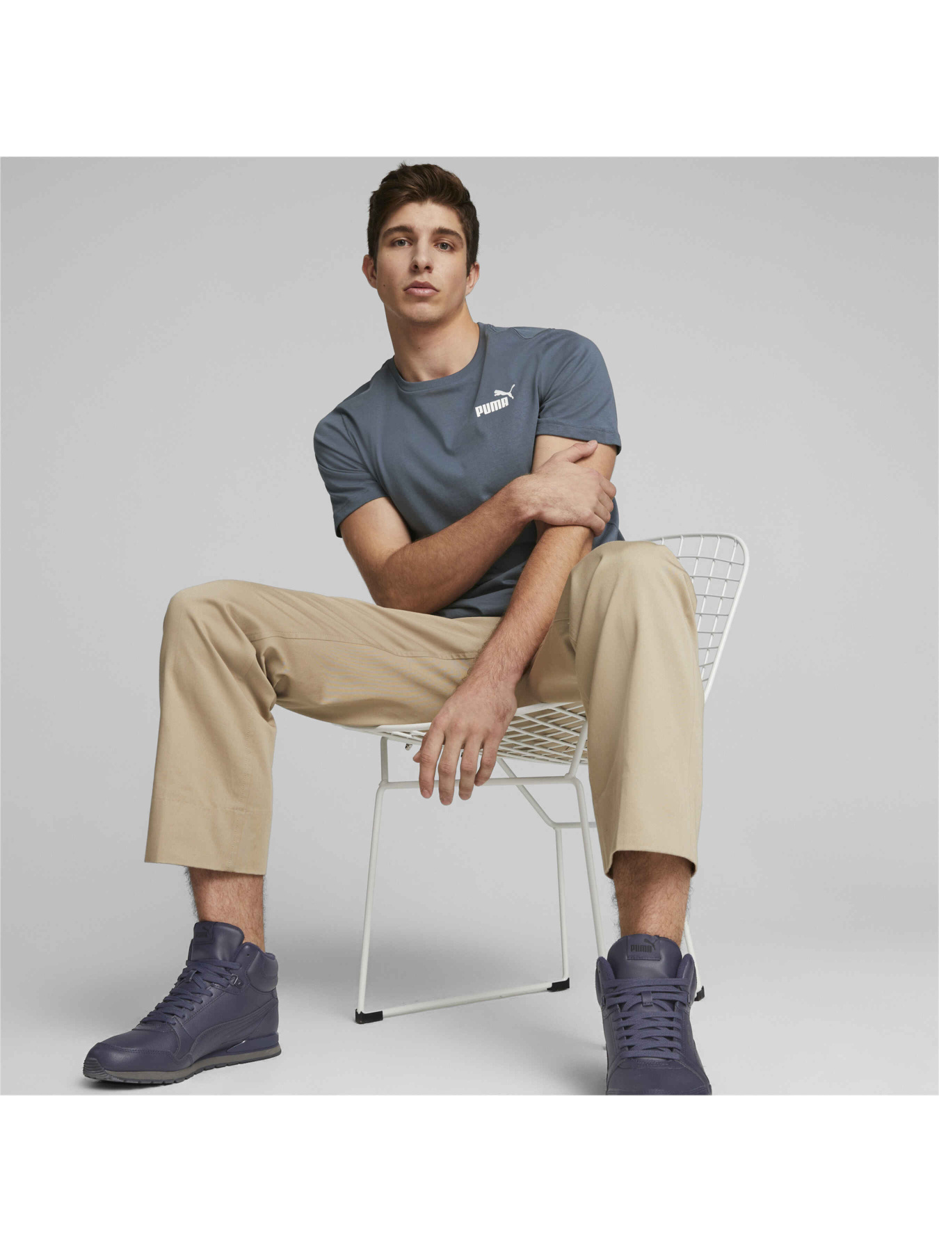 Спортивная футболка PUMA Ess Small Logo Tee модель 586669 Фото