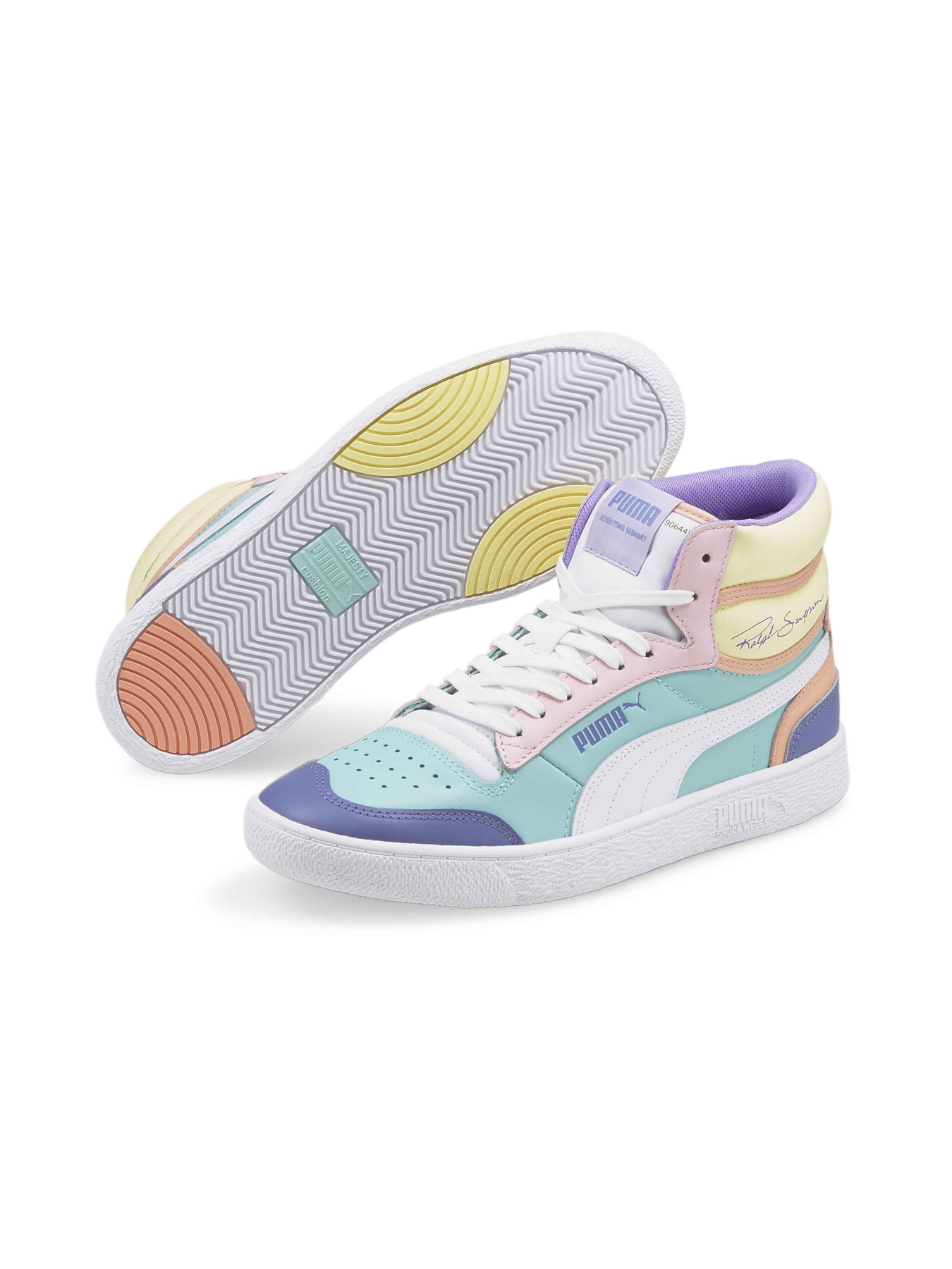 Кеды высокие PUMA Ralph Sampson Mid модель 370847 Фото