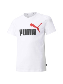 Футболка спортивная PUMA Ess+ 2 Col Logo Tee модель 586985 Фото