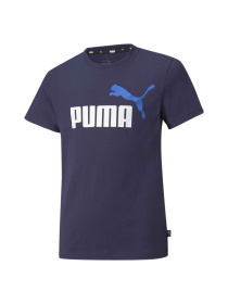 Футболка спортивная PUMA Ess+ 2 Col Logo Tee модель 586985 Фото