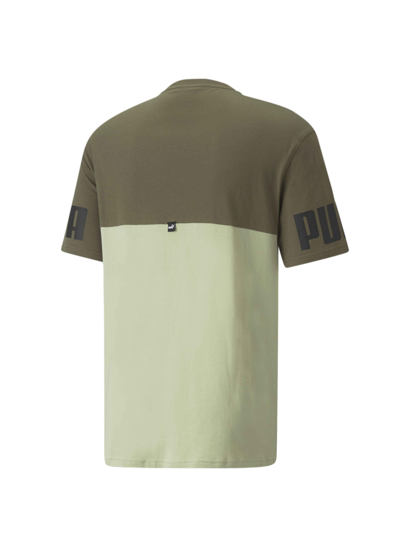 Футболка спортивная PUMA Power Colorblock Tee модель 847389 Фото