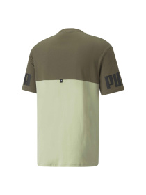 Футболка спортивная PUMA Power Colorblock Tee модель 847389 Фото