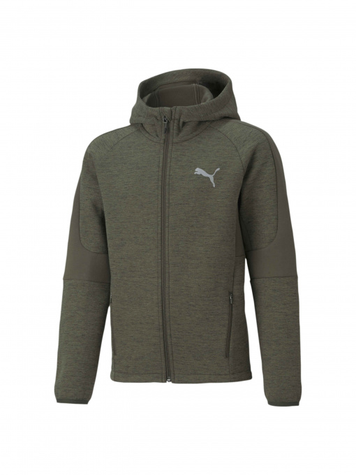Спортивна кофта PUMA Evostripe Full-zip Hoodie модель 585922 Фото