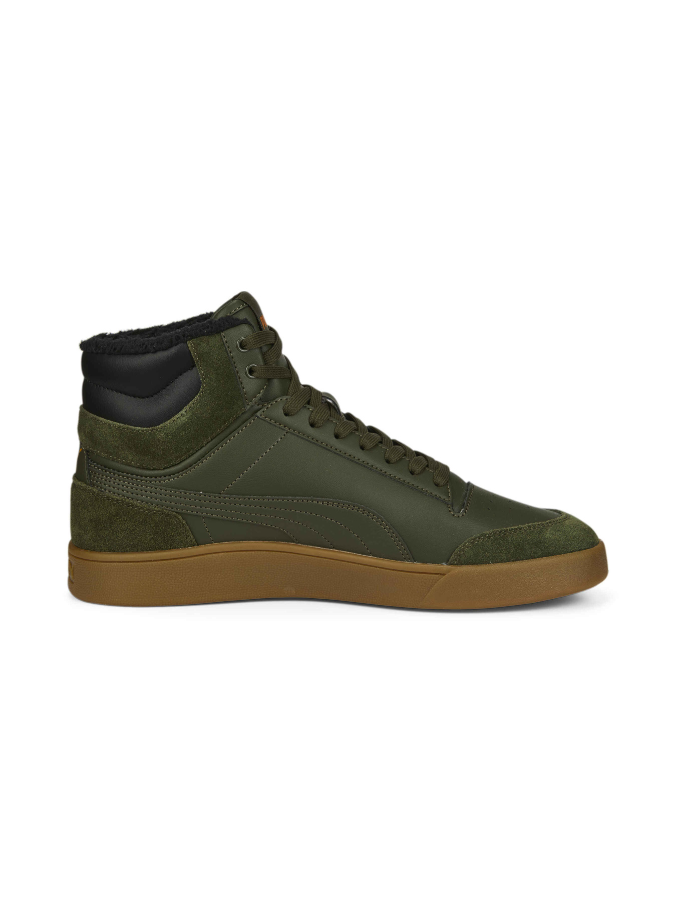 Кеды высокие PUMA Shuffle Mid Fur модель 387609 Фото