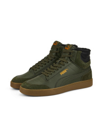 Кеды высокие PUMA Shuffle Mid Fur модель 387609 Фото