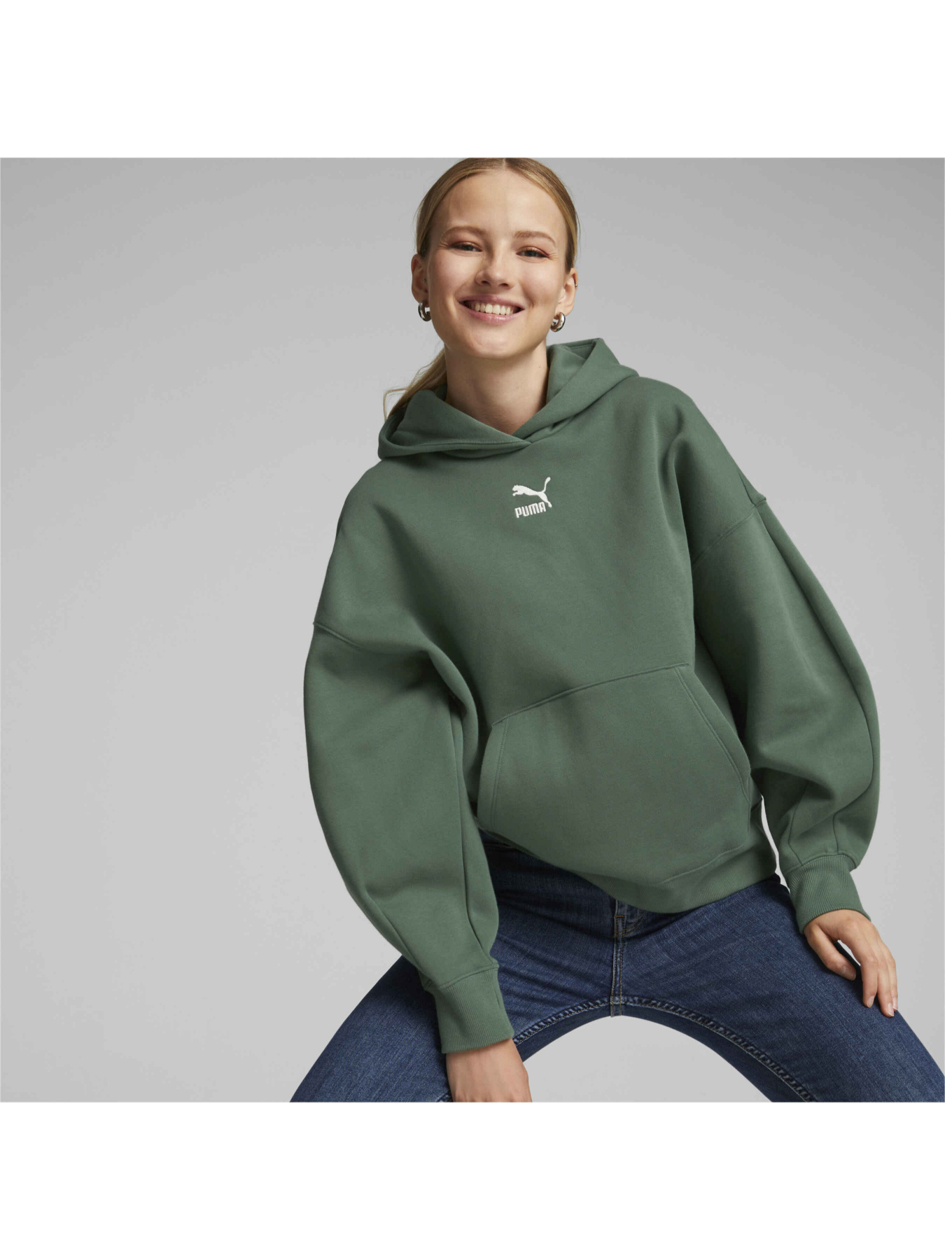 Худі PUMA Classics Oversized Hoodie модель 671749 Фото