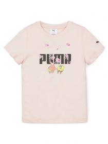 Футболка PUMA x Spongebob Logo Tee модель 673668 Фото