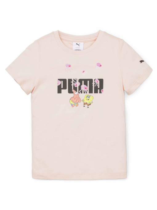 Футболка PUMA x Spongebob Logo Tee модель 673668 Фото