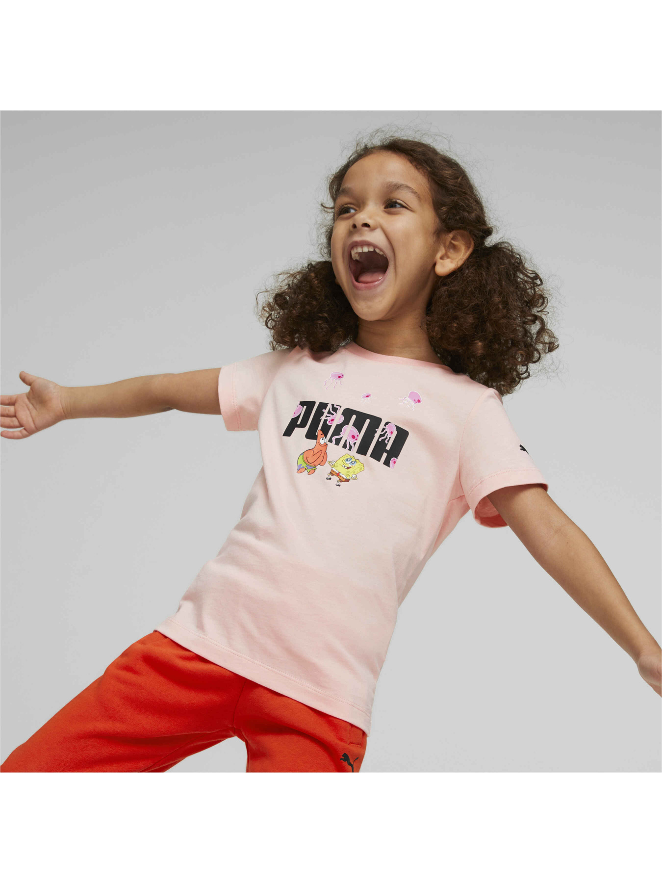 Футболка PUMA x Spongebob Logo Tee модель 673668 Фото