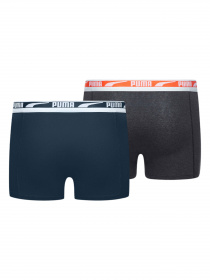 Набор трусов PUMA Men Multi Logo Boxer 2P модель 938047 Фото