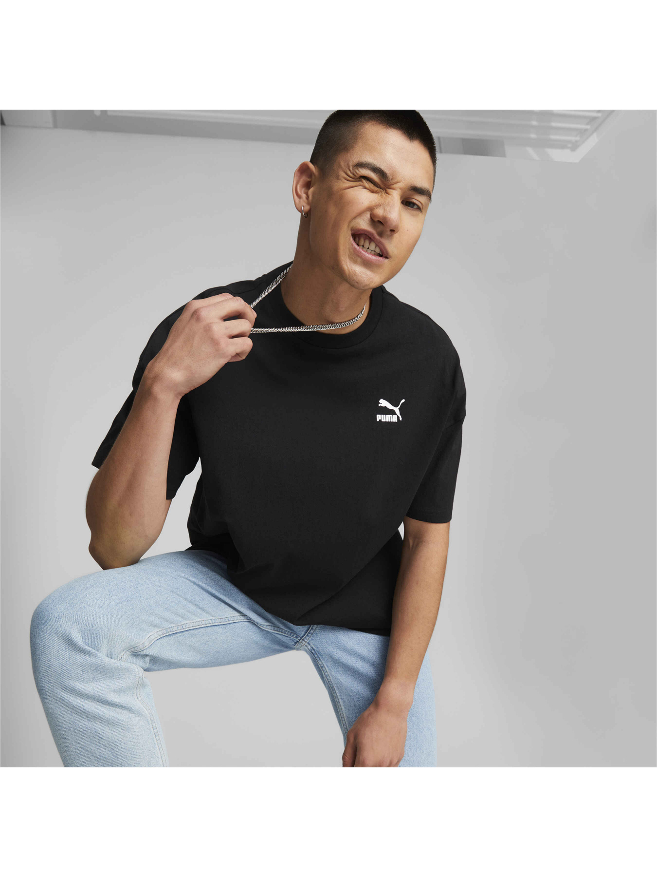 Спортивна футболка PUMA Classics Oversized Tee модель 536236 Спортивна футболка PUMA Classics Oversized Tee модель 536236 Фото