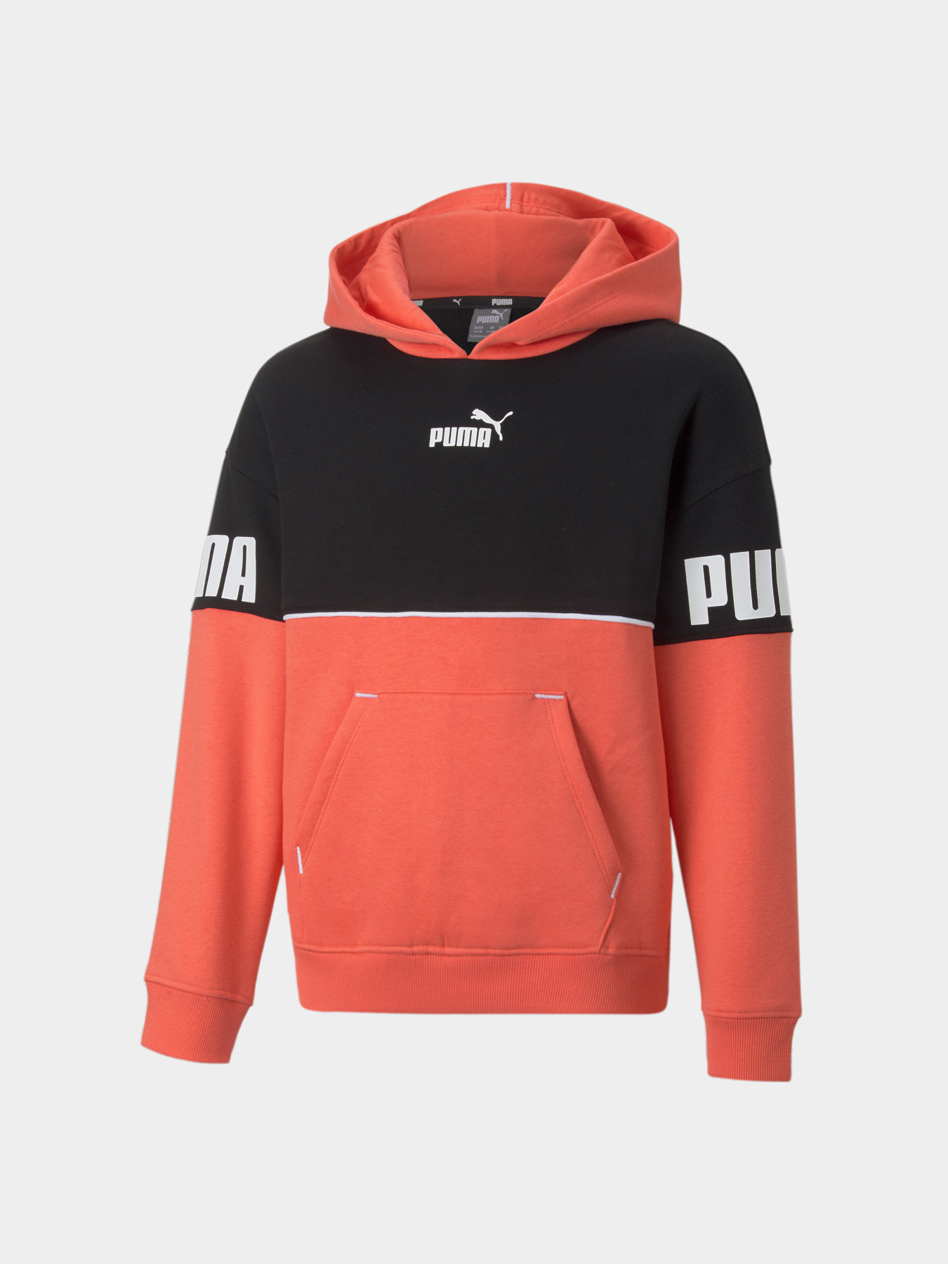 Худі PUMA Power Colorblock Hoodie модель 670205 Худі PUMA Power Colorblock Hoodie модель 670205 Фото
