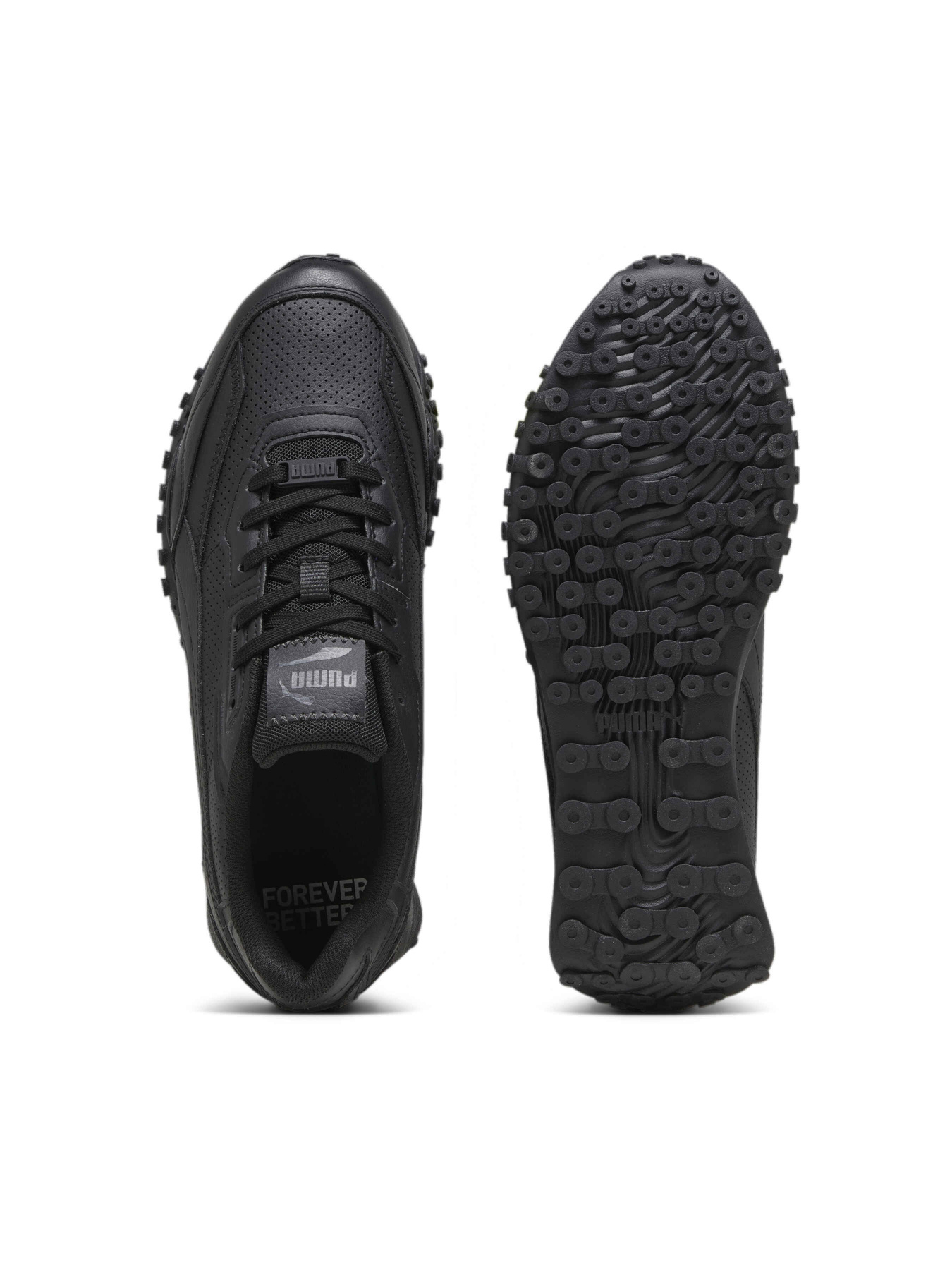 Кроссовки PUMA Blktop Rider Leather модель 393823 Фото