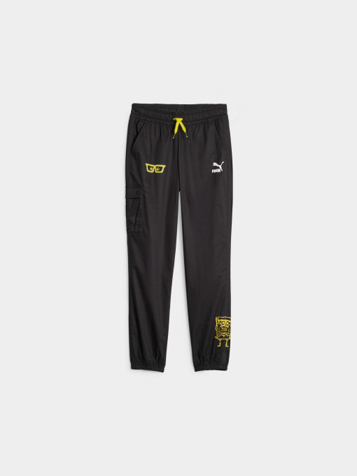 Штаны спортивные PUMA x Spongebob Twill Pants модель 622220 Фото