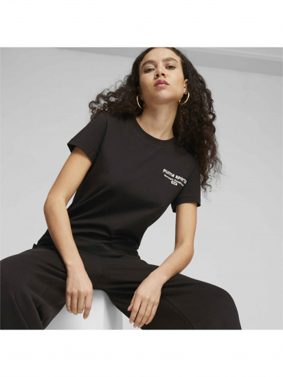 Футболка спортивна PUMA Team Graphic Tee модель 621437 — фото 3 - INTERTOP