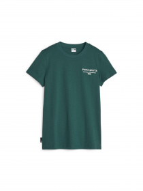Футболка спортивная PUMA Team Graphic Tee модель 621437 Фото