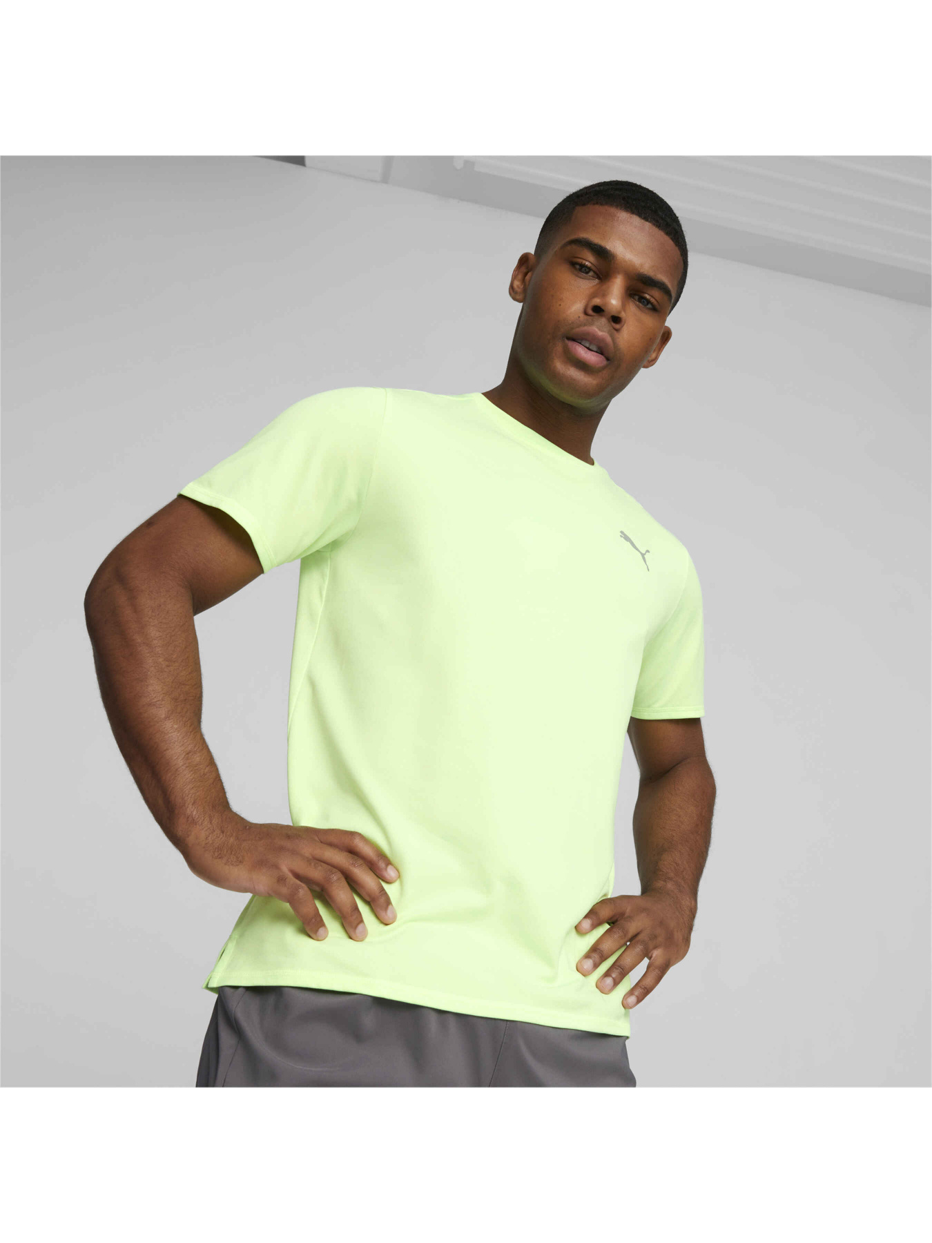 Спортивная футболка PUMA Run Favorite Heather Tee M модель 523151 Спортивная футболка PUMA Run Favorite Heather Tee M модель 523151 Фото