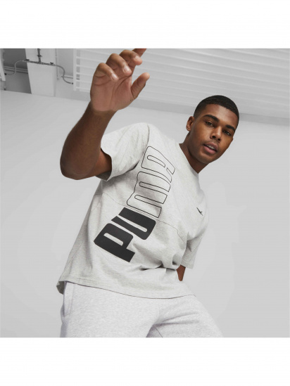 Футболка спортивна PUMA Power Colorblock Tee модель 675909 — фото 3 - INTERTOP