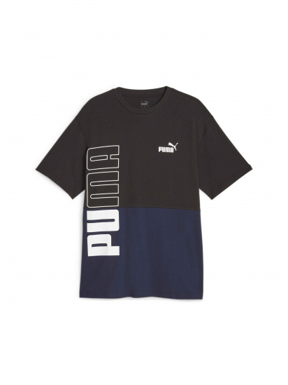 Футболка спортивна PUMA Power Colorblock Tee модель 675909 - фото