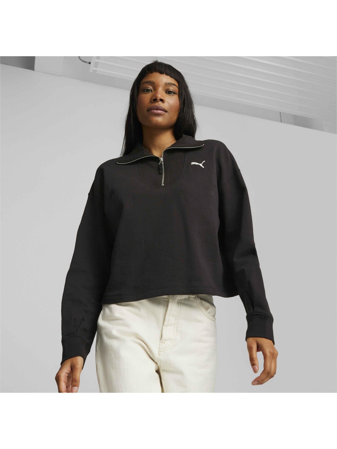 Кофта PUMA Her High-neck Half-zip модель 676005 Кофта PUMA Her High-neck Half-zip модель 676005 Фото