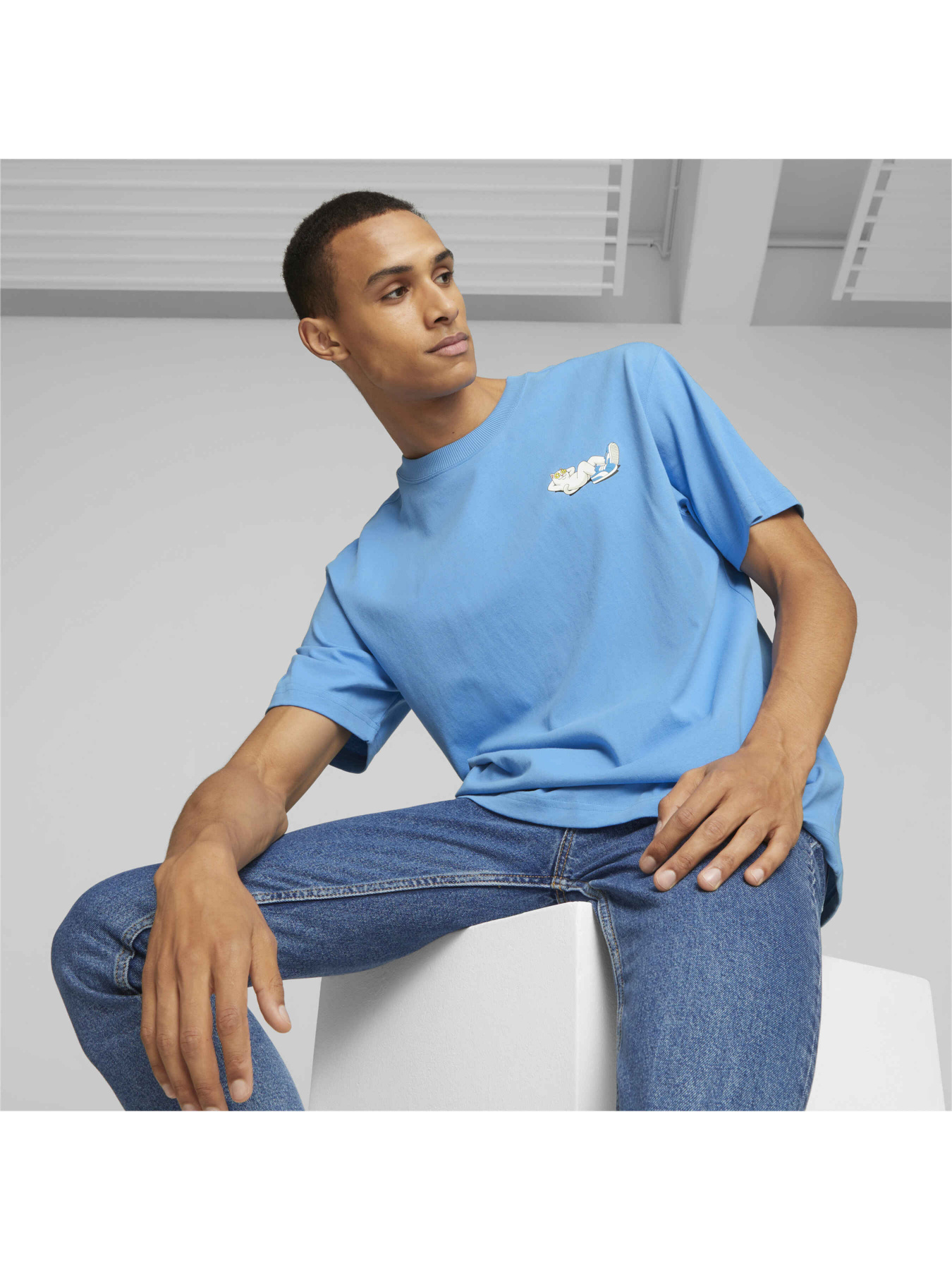 Футболка PUMA x Ripndip Graphic Tee модель 622196 Фото