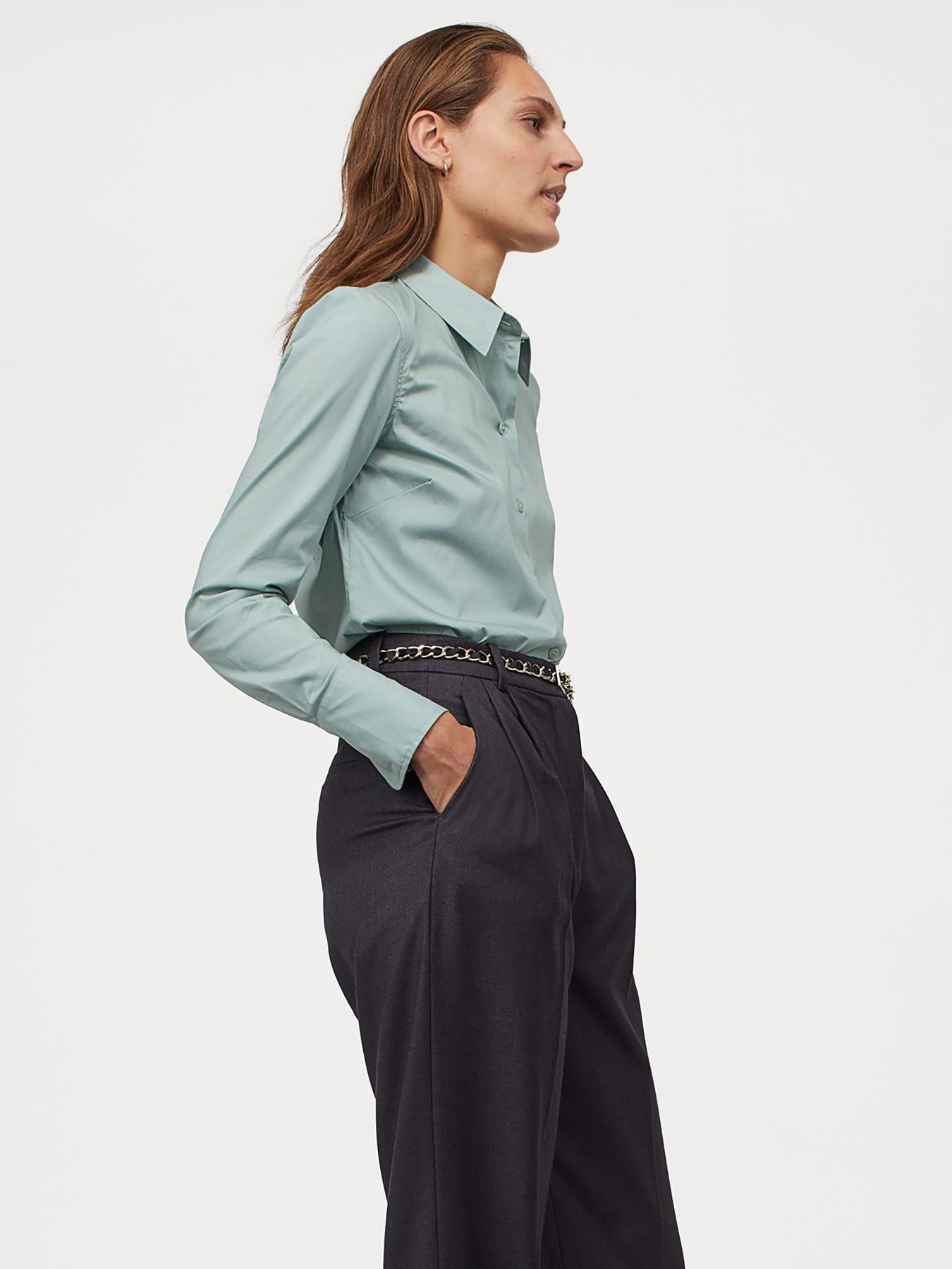 Сорочка повсякденна H&M модель 47033 Фото