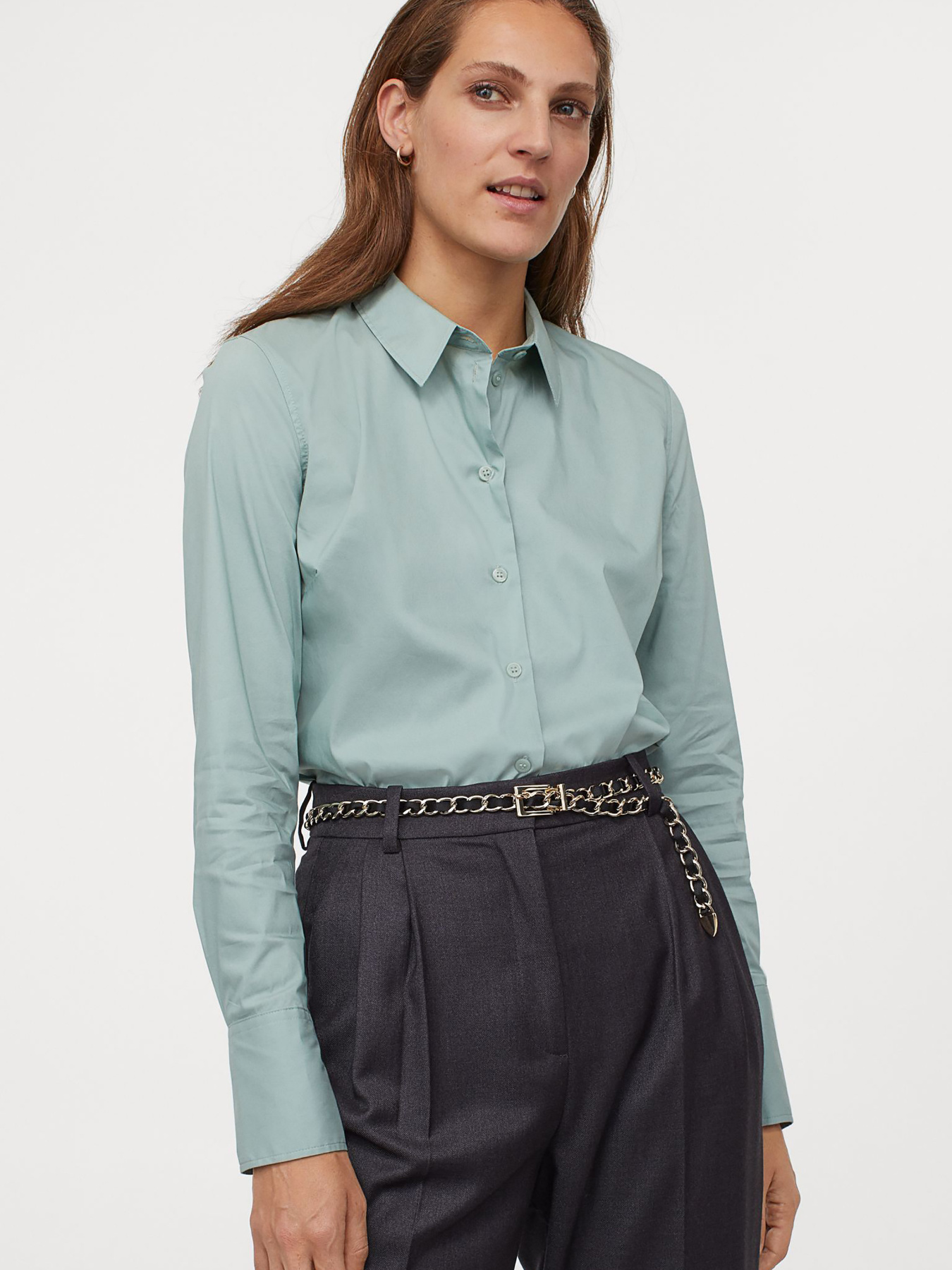 Сорочка повсякденна H&M модель 47033 Фото