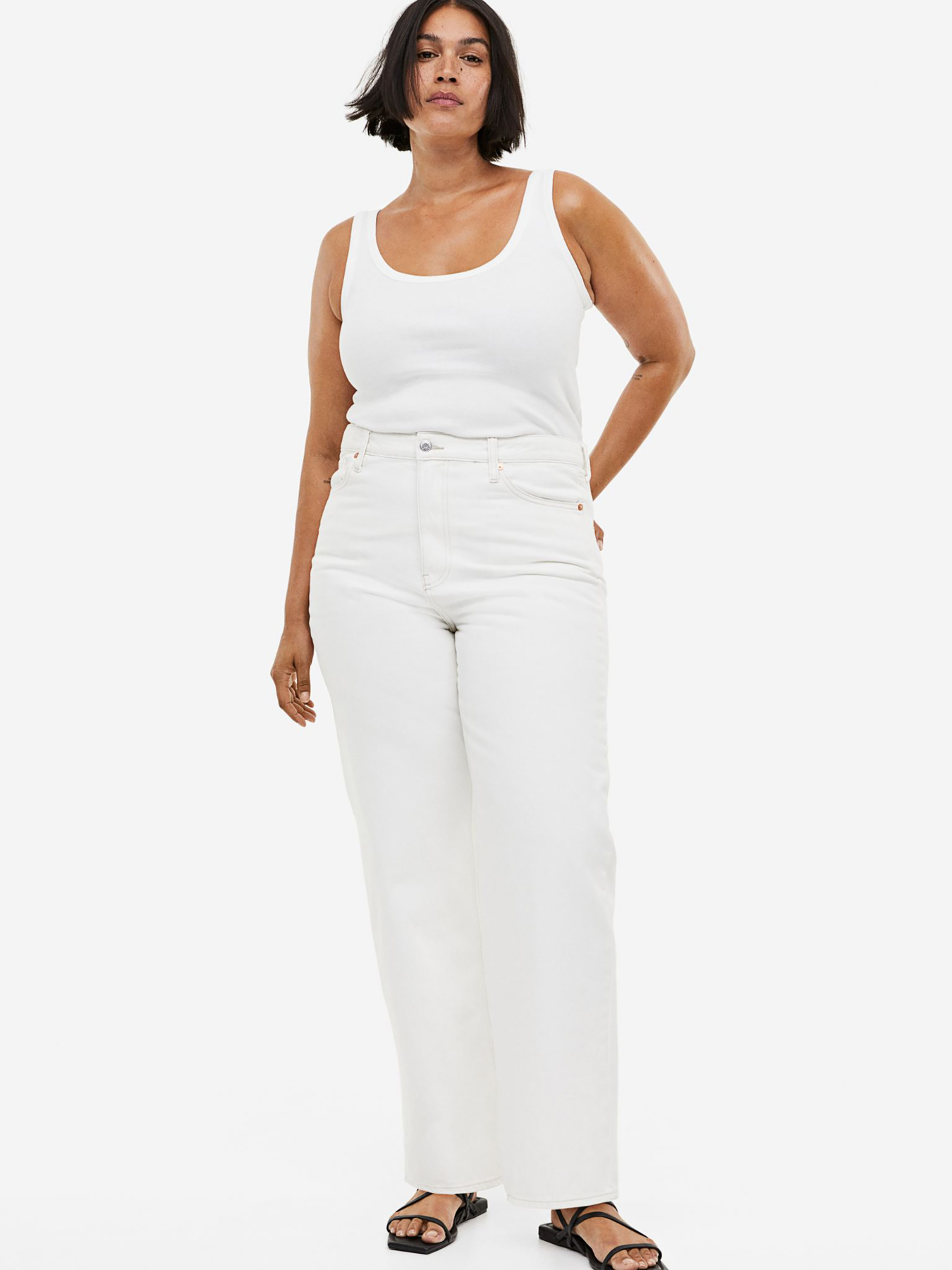 Прямые джинсы H&M модель 69993 Фото