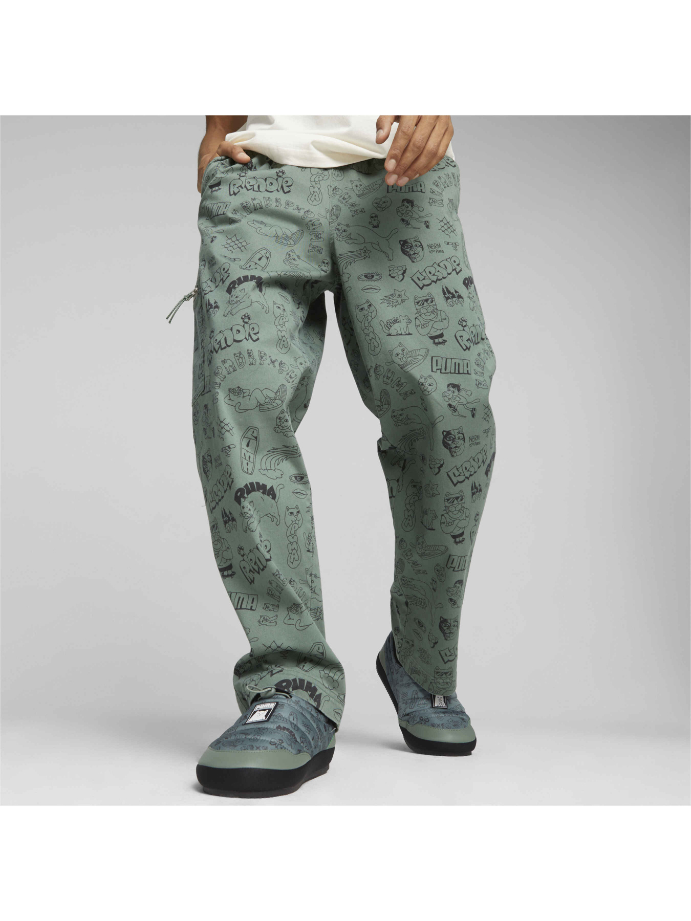 Штани повсякденні PUMA x Ripndip Twill Pants модель 622200 Фото