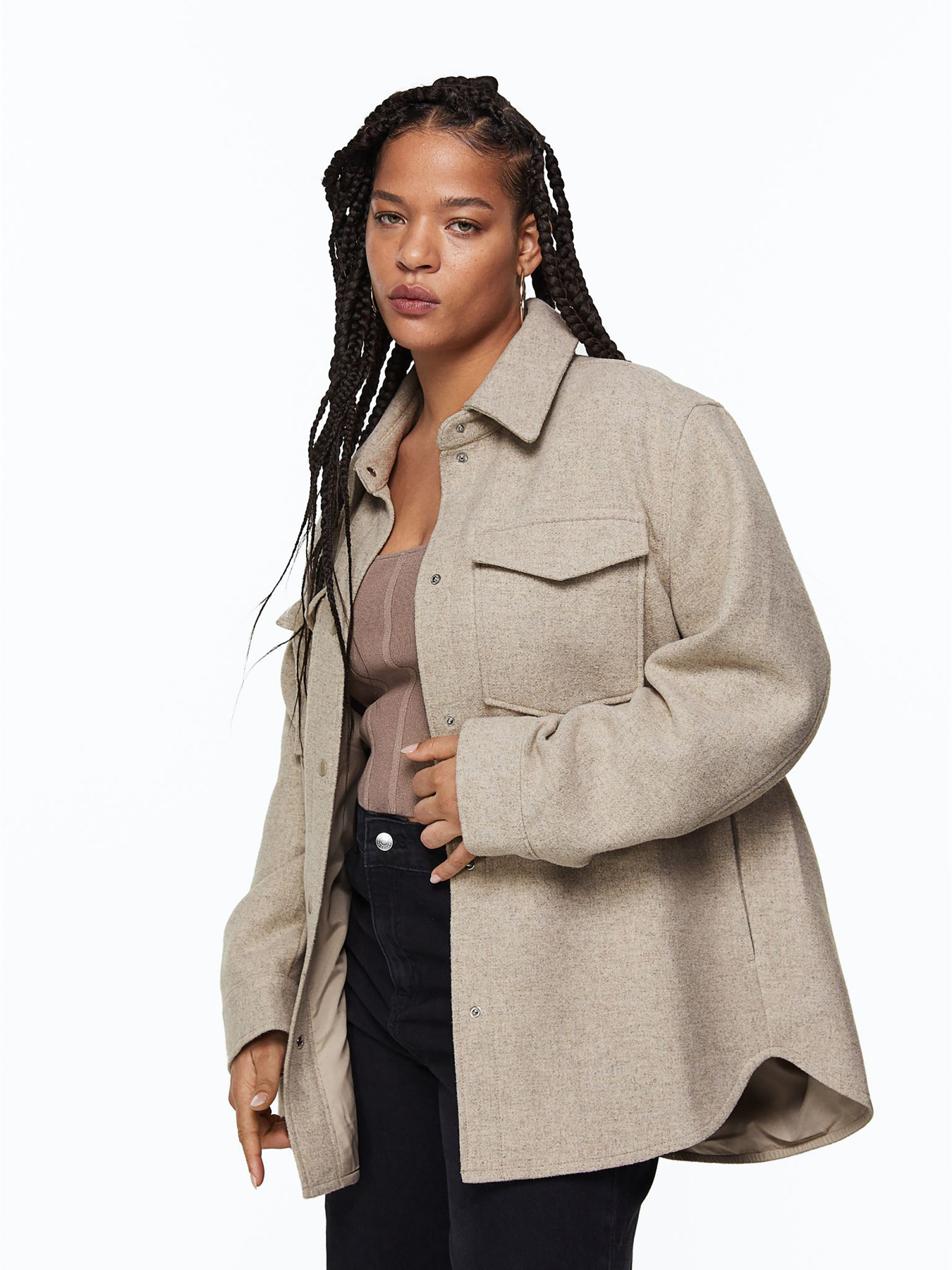 Куртка-сорочка H&M модель 69997 Фото