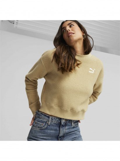 Світшот PUMA Classics Fleece Crew модель 621413 — фото 3 - INTERTOP