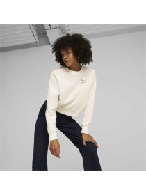 Свитшот PUMA Classics Fleece Crew модель 621413 Фото