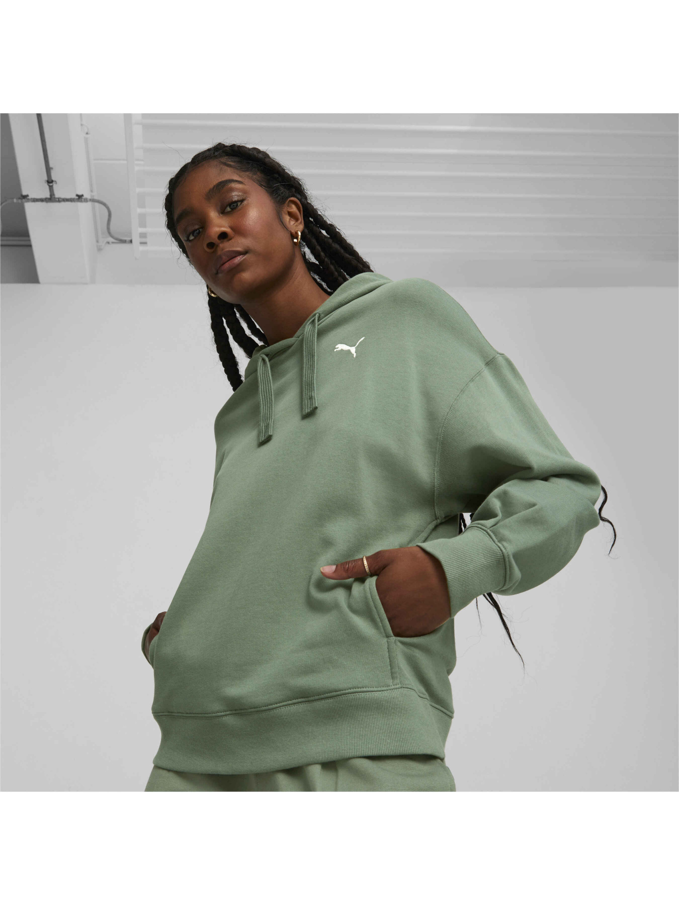 Худи PUMA Her Hoodie Tr модель 676573 Фото