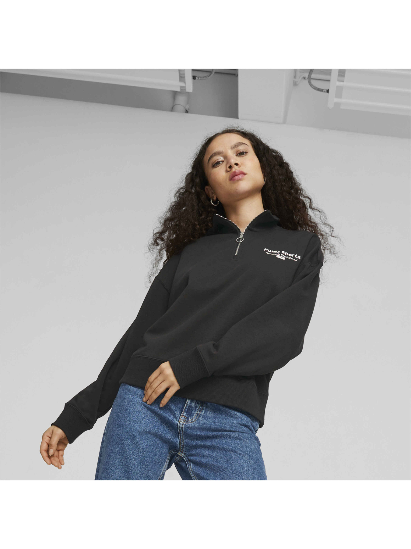 Кофта PUMA Team Half-zip модель 621438 Кофта PUMA Team Half-zip модель 621438 Фото