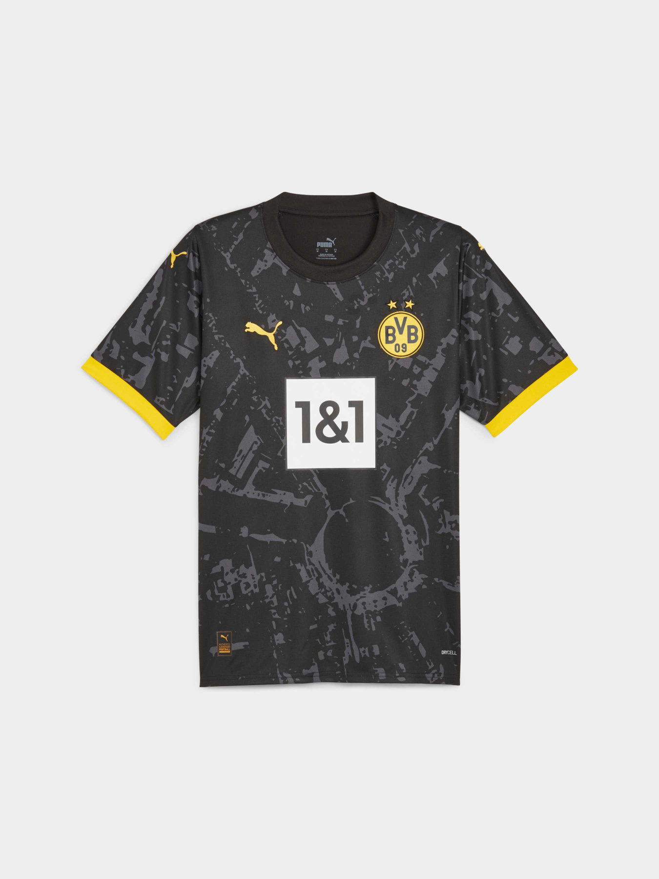 Спортивная футболка PUMA Bvb Away Jersey Replica модель 770612 Спортивная футболка PUMA Bvb Away Jersey Replica модель 770612 Фото