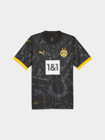 Спортивная футболка PUMA Bvb Away Jersey Replica модель 770612 Спортивная футболка PUMA Bvb Away Jersey Replica модель 770612 Фото