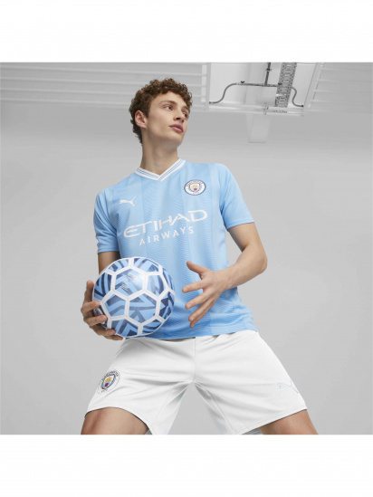 Футболка спортивна PUMA Mcfc Home Jersey Replica модель 770438 — фото 3 - INTERTOP