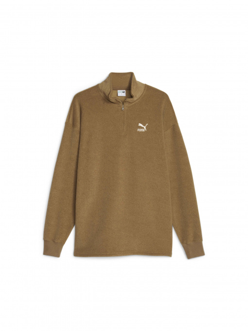 Спортивная кофта PUMA Classics Fleece Half Zip модель 621331 Фото