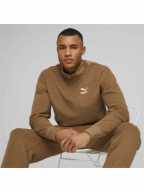 Спортивная кофта PUMA Classics Fleece Half Zip модель 621331 Фото