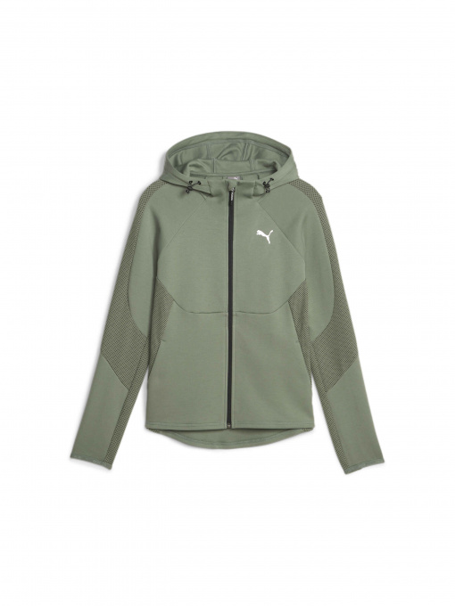Кофта спортивная PUMA Evostripe Full-zip Hoodie модель 676073 Фото