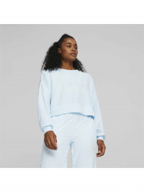 Свитшот PUMA Fit Branded Fleece Crew модель 524124 Фото