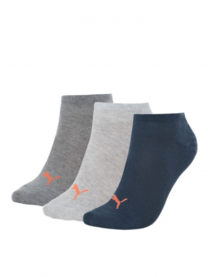 Набір шкарпеток PUMA Unisex Sneaker Plain 3p модель 906807 - фото
