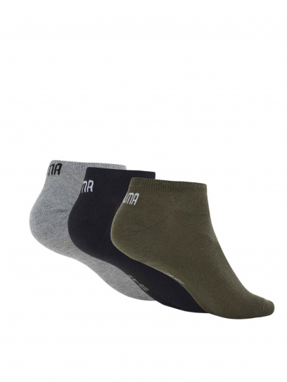 Набор носков PUMA Unisex Sneaker Plain 3p модель 906807 — фото - INTERTOP