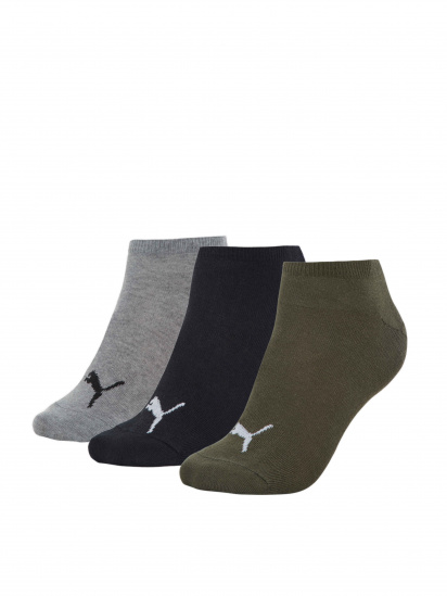 Набір шкарпеток PUMA Unisex Sneaker Plain 3p модель 906807 - фото