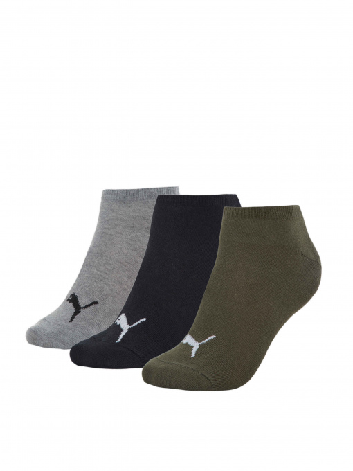 Набір шкарпеток PUMA Unisex Sneaker Plain 3p модель 906807 Фото