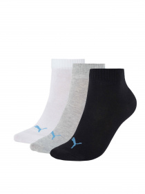 Набір шкарпеток PUMA Unisex Quarter Plain 3p модель 906978 Фото